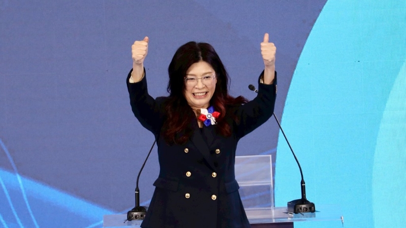 國民黨主席鄭麗文。